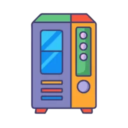 Colored Computer Case Icon