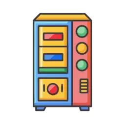 Colored Computer Case Vector