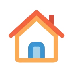 Colored Free Home Icon