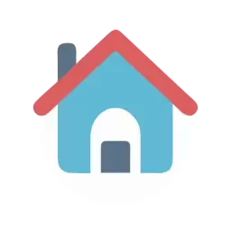 Colored Free Home Vector
