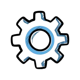 Colored Gears Symbol