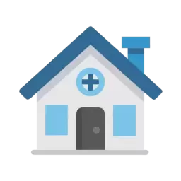 Colored House Icon