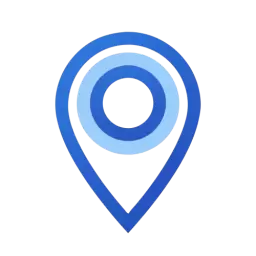 Colored Location Pin Icon