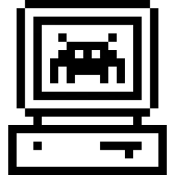 Computer Old Pixel Icon