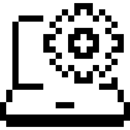Computer Setting Pixel Icon