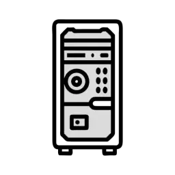 Computer Tower Free Symbol