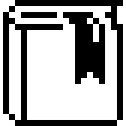 Content Bookmark Pixel Icon