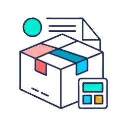 Delivery Box Icon Outline