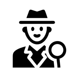 Detective SVG Icon