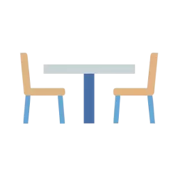 Dining Table Free Vector