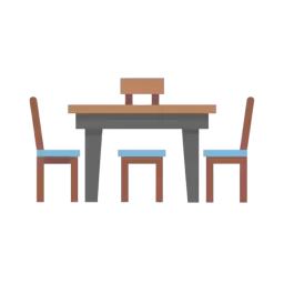 Dining Table Icon Free