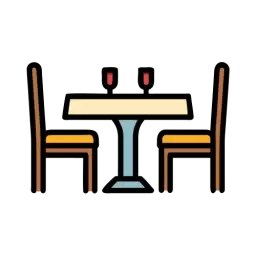 Dining Table Vector Free