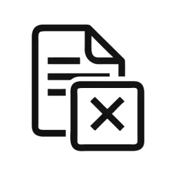 Document Error Icon