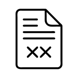 Document Error Icon