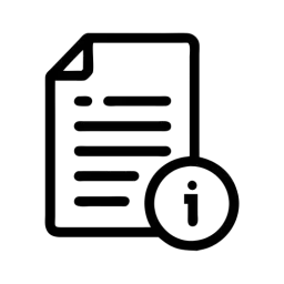 Document Info Free Vector