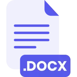 DOCX File Format Icon