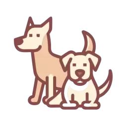 Dog Family Vector