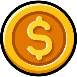 Dollar Coin Icon