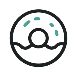 Donut Icon SVG