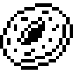 Donut Pixel Icon