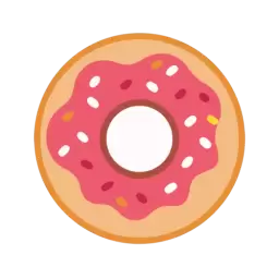 Donut SVG Vector