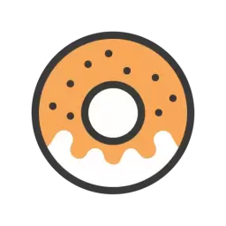 Donut Symbol SVG Free