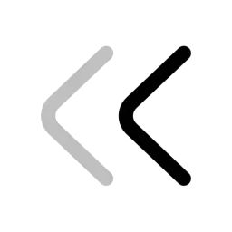 Double Arrow Left Symbol