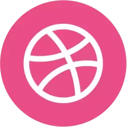 Dribbble Logo Vector
