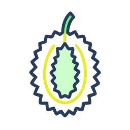 Durian SVG Vector