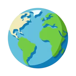 Earth Globe Symbol