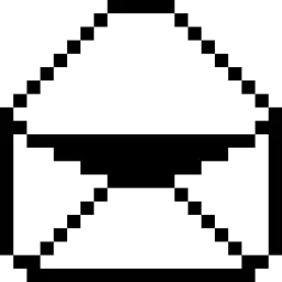Envelope Open Pixel Icon