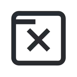 Error Web Icon Free