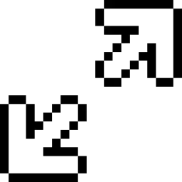 Expand Pixel Icon