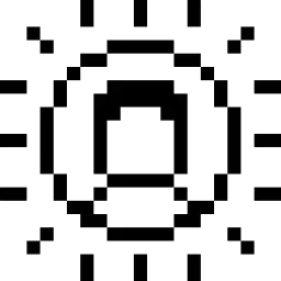 Face Id Pixel Icon