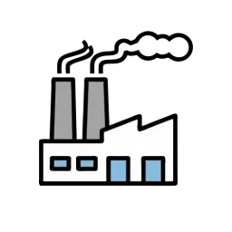 Factory Carbon Symbol