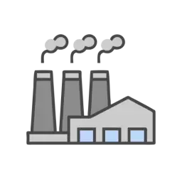 Factory Emission Icon