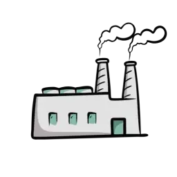 Factory Sustainable Icon