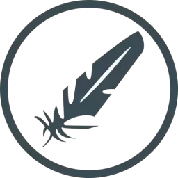 Feathercoin FTC Coin Logo