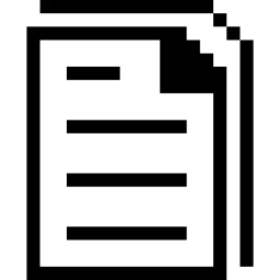 Files Note Pixel Icon