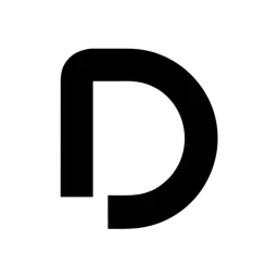Filled Letter D Icon