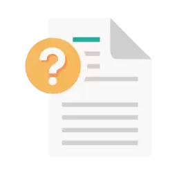 Filled Question Document Icon