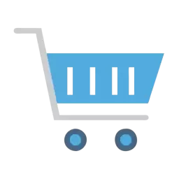 Filled Shopping Cart Vector