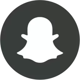 Filled Snapchat Logo Icon