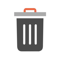 Filled Trash Can
