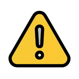Filled Warning Icon