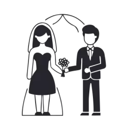 Filled Wedding Icon