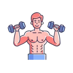 Fitness Training Vector