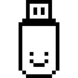 Flash Drive Pixel Icon