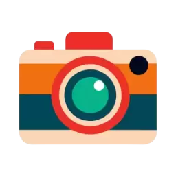 Flat Camera Icon