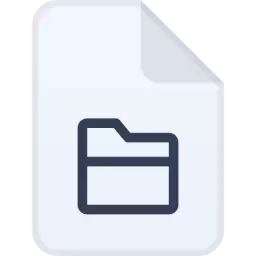 Flat File Format Icon